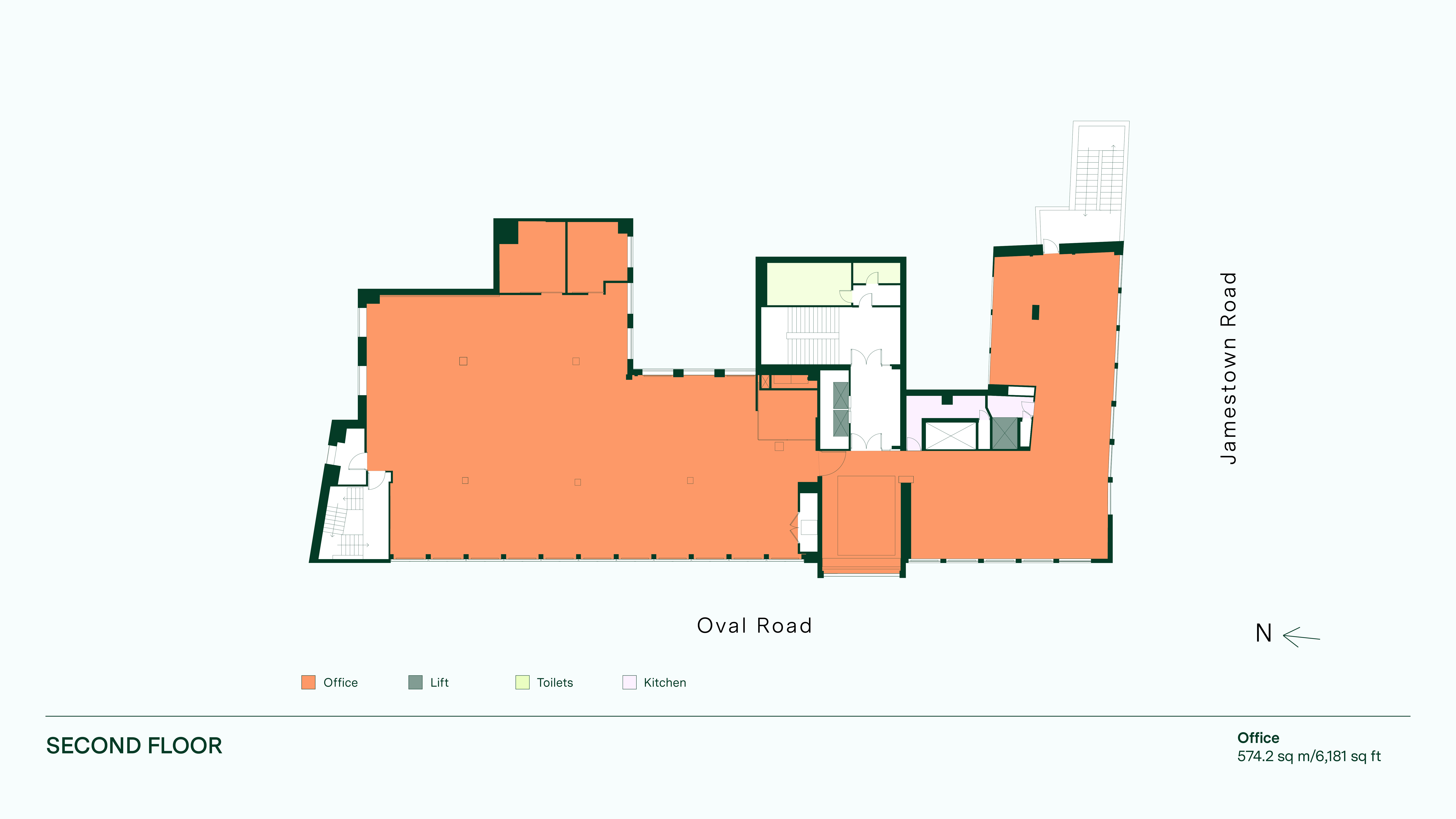 Second floor floorplan