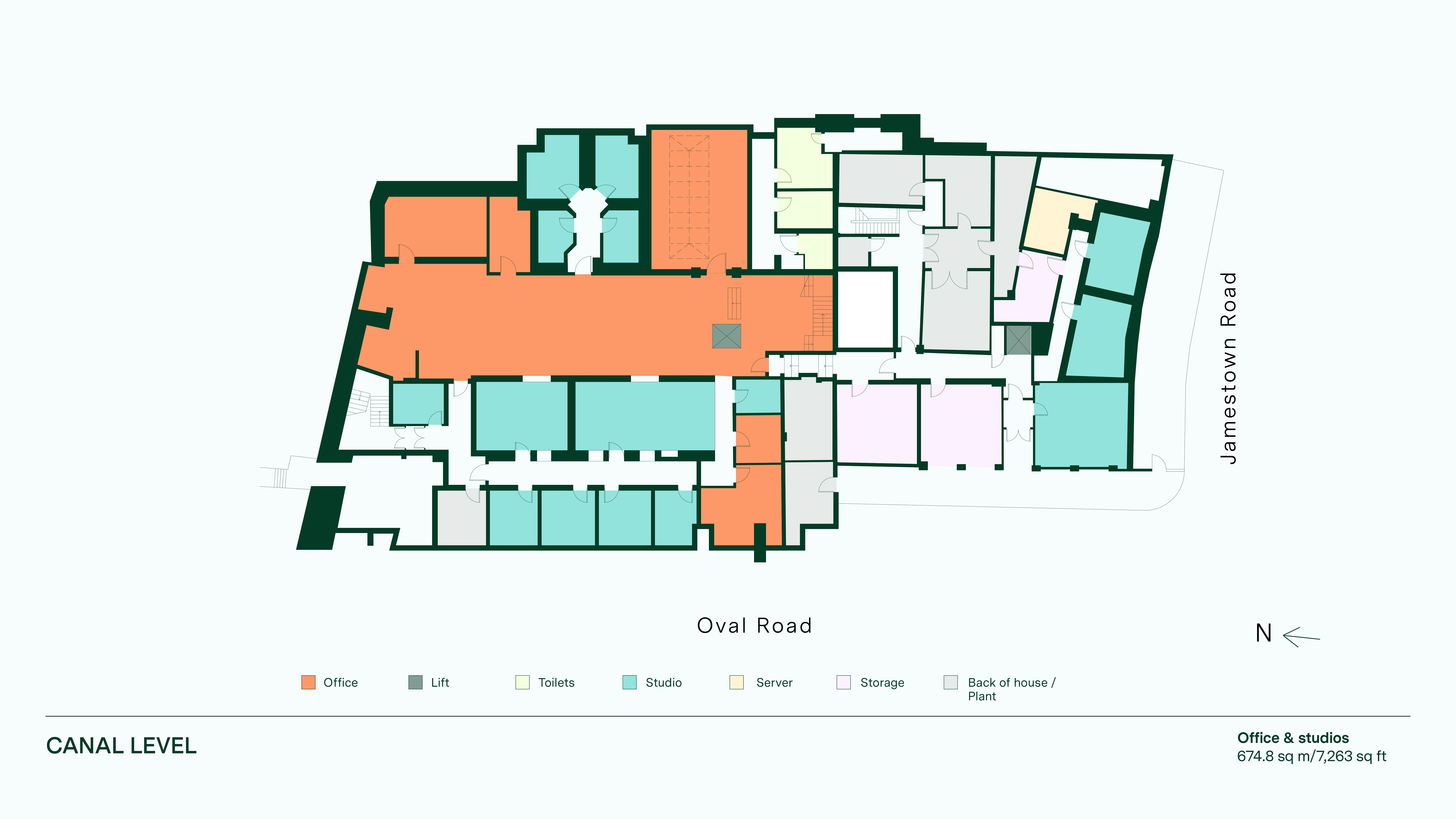 Basement floor floorplan
