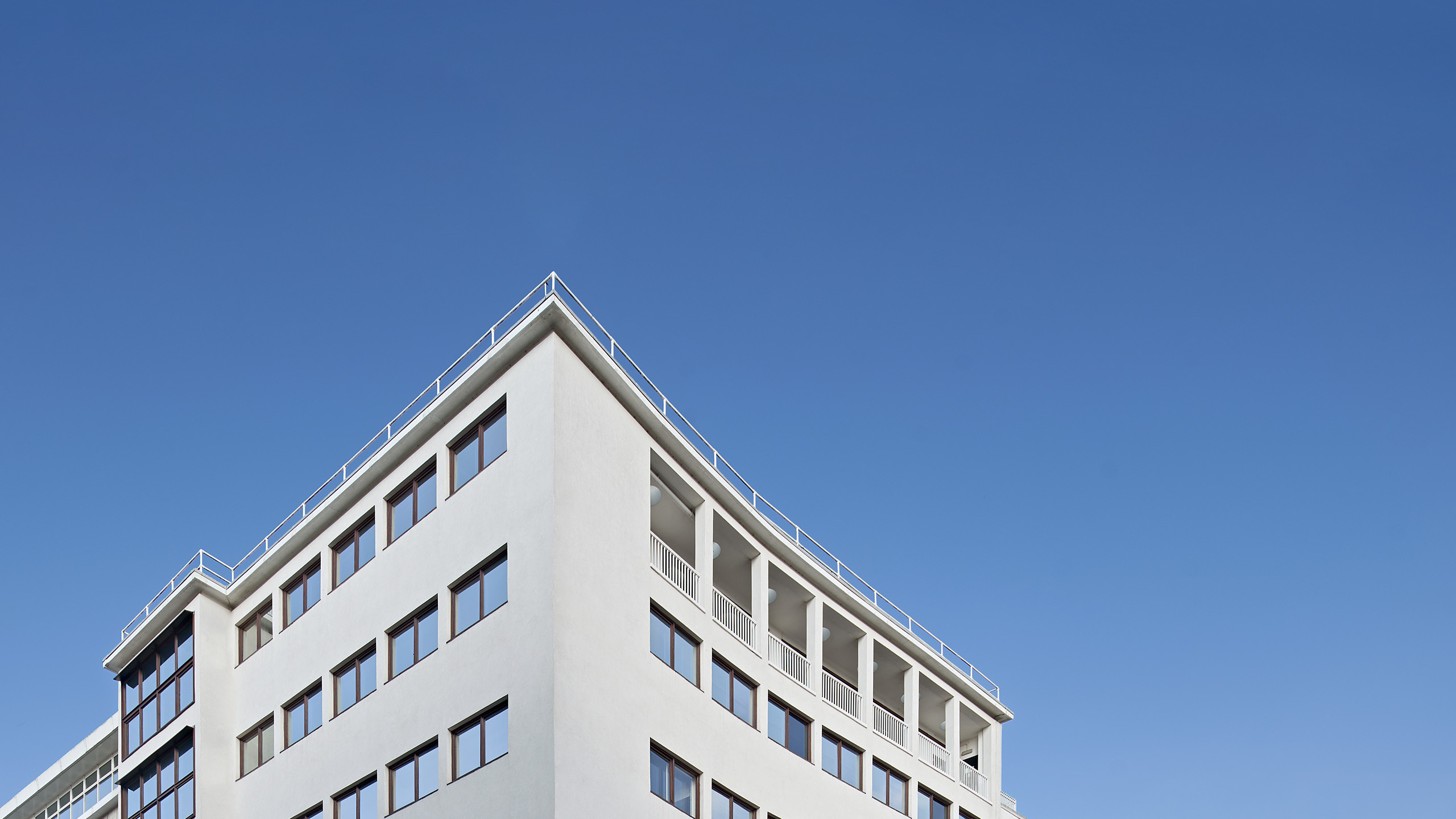 Exterior of Oval Road development